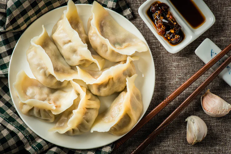 Chinese New Year dumplings